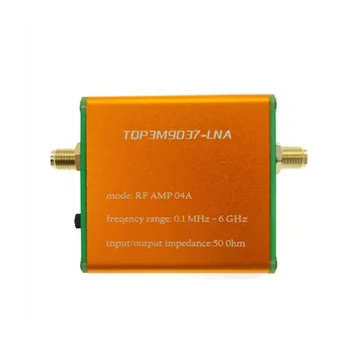 100K-6 ГГц Полнодиапазонный усилитель Предусилитель Усилитель со сверхнизким уровнем шума (с батареей)