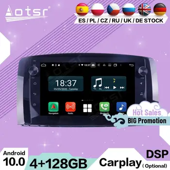 128G Carplay Multimedia Stereo Android 10 Для Mercedes Benz R300 R350 2006 2007 2008 2009 2010 2011 2012 2013 2014 GPS головное устройство