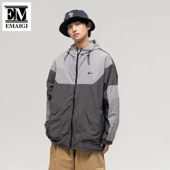 2023 Летняя куртка с капюшоном для защиты от солнца Мужчины Cityboy Японская мода на открытом воздухе Свободная повседневная UPF50 Солнцезащитная куртка Пальто Женщины