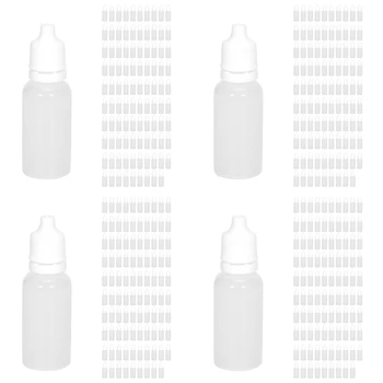  400 шт. 15 мл пустые пластиковые сжимаемые бутылки-капельницы многоразовые бутылки для глазной жидкости