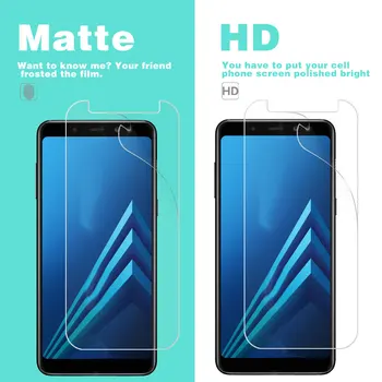 HD Прозрачная глянцевая пленка для Samsung A8 A9 Pro Star Lite 2016 2018 Ace Plus Amp Prime 2 4 Alpha Anant Матовая пленочная защитная пленка
