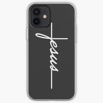 Jesus Cross Iphone Tough Case Чехол для телефона Настраиваемый для iPhone X XS XR Max 6 6S 7 8 Plus 11 12 13 14 Pro Max Mini Cover Dog