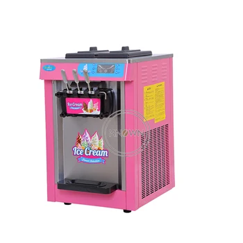 KN-BJL-02 Машина для приготовления мягкого мороженого Пищевая молочная мороженица из нержавеющей стали для бизнеса