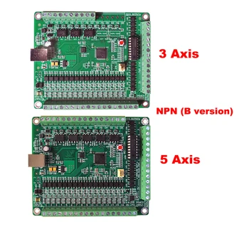 LF77-AKZ250-USB3-NPN 3-осевой 5-осевой контроллер движения Mach3 USB-контроллер Mach3 для гравировальных станков с ЧПУ
