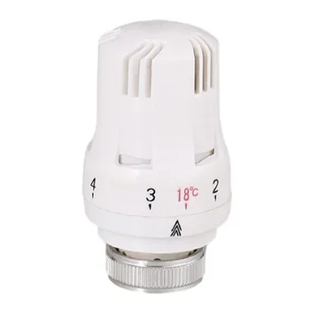 M30X1.5 Термостатическая головка клапана радиатора Замена головки датчика Новый регулирующий клапан 1,0 МПа Радиаторный клапан Аксессуары для HVAC
