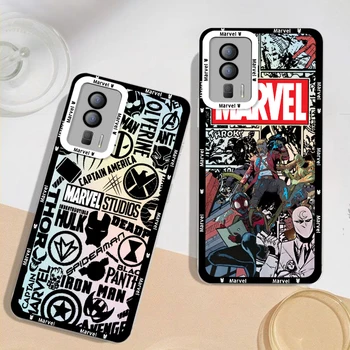 Marvel Avengers Comics Крутой чехол для телефона Poco M3 M4 X3 X4 NFC X5 F3 Redmi Note 9 10 11 Pro 12 Ангельские глаза Прозрачная крышка