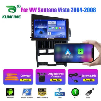 Автомагнитола для VW Santana Vista 2004-2008 Octa Core Android 10.0 Авто DVD GPS Навигационный плеер Deckless Radio