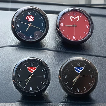 Автомобильные кварцевые часы для украшения Авто Приборная панель Часы для Mazda 2 3 5 6 Atenza Axela Biante BT-50 CX-3 CX-5 CX-7 CX-8 CX-9 RX7 RX8 MS