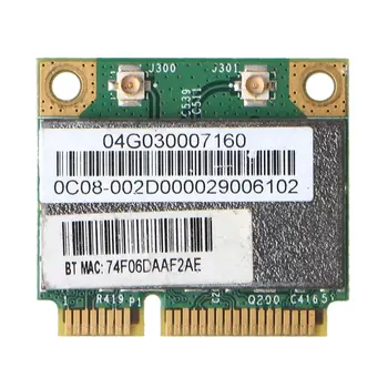 Адаптер карты Wi-Fi для Broadcom BCM94313HMGB AW-NB047H BCM4313 Half Mini Pci-e Wi-Fi Net-work Card с беспроводной прямой поставкой BT4.0