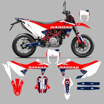 Графический комплект для GASGAS 2022 2023 2024 ES 700CC Наклейки для мотокросса