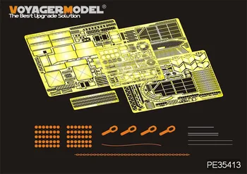 Детализация ОБТ Voyager Model PE35413 1/35 Modern Merkava Mk.IV LIC (для ACADMY 13227)