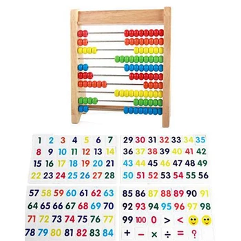 Детские учебные пособия по арифметике Расчетная рамка Учебный инструмент Abacus Учебный фрейм