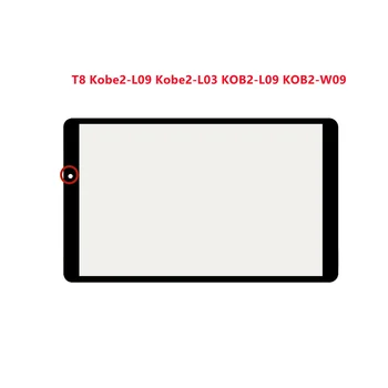 для внешнего сенсорного стекла ЖК-экрана для Huawei Matepad T 8 T8 Kobe2-L09 Kobe2-L03 KOB2-L09 KOB2-W09 Сенсорное переднее стекло с OCA