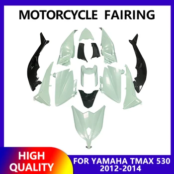 Комплект обтекателя мотоцикла для Yamaha TMAX 530 2012 2013 2014 Полный обвес T-max 530 12 13 14 Обтекатели впрыска ABS Tmax530 Капот