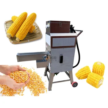  Машина для шелушения свежей кукурузы Электрическая горячая распродажа Молотилка для кукурузы Новый дизайн кукурузы для удаления шелушения