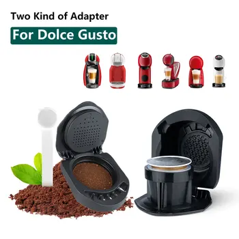многоразовый адаптер для многоразовой кофейной капсулы Dolce Gusto Convert Fit Genio S Piccolo XS Machine Coffee Accessories