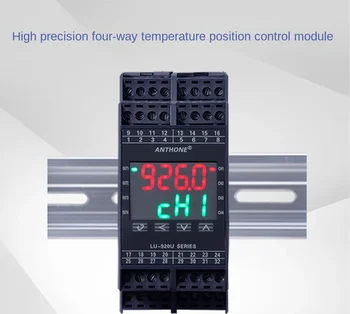Модуль контроля температуры верхнего и нижнего предела термовыключатель Многоканальный регулятор температуры Modbus RS485