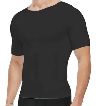  Мужские компрессионные рубашки Компрессионные майки с короткими рукавами Тренировочная нижняя рубашка Легкие и удобные спортивные рубашки для езды на велосипеде
