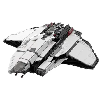 Набор игрушек для сборки модели корабля курьера из видеоигры 1187 деталей MOC Build
