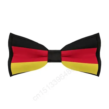 Новый полиэстер Флаг Германии Галстук-бабочка для мужчин Модные повседневные мужские галстуки-бабочки Галстук Галстук Для Свадебной Вечеринки Костюмы Галстук