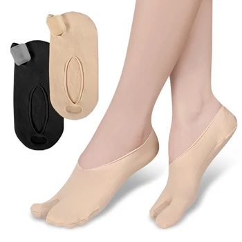 Носки с раздельным носком Удобные вкладыши с низким вырезом Носки для пальцев ног Hallux Valgus Корректор