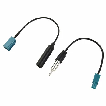 Практичный кабель 15 см Авто Стерео DIN Штекер Легкая модернизация FM / AM Для антенн с питанием Радиоантенна Заменяет