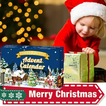 Рождественский календарь обратного отсчета Рождественский адвент-календарь Игрушки Рождественские подарки Коробка для детей Мальчики Девочки Взрослые Подарки на день рождения