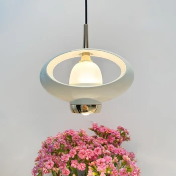 Современные простые светодиодные подвесные светильники Многоцветный декор спальни Nordic Aviation Алюминиевое освещение ресторана Промышленные подвесные светильники
