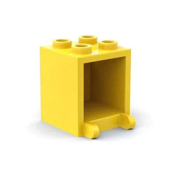 Строительные блоки 4345 Контейнерная коробка 2 x 2 x 2 Коллекции кирпичей Оптовые модульные игрушки GBC для технического набора MOC 1 шт.