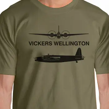 Футболка Vickers Wellington Aircraft Aeroclassic Silhouette WW2